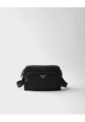 Small Re-Nylon and Saffiano leather shoulder bag