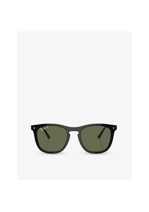 Womens Ray-Ban Rb2210 Square-Frame Acetate Sunglasses