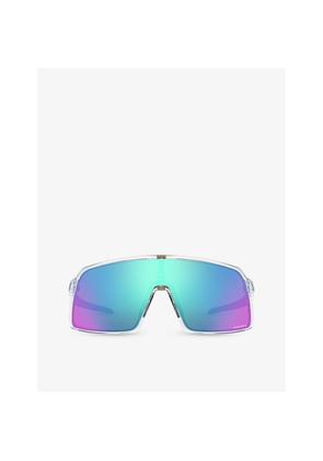 Womens Oakley Oo9406 Sutro Rectangle-Frame Acetate Sunglasses