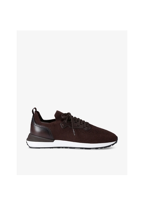 Mens Magnanni Grafton Knitted Low-Top Trainers