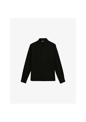Mens The Kooples Classic-Collar Regular-Fit Woven Shirt