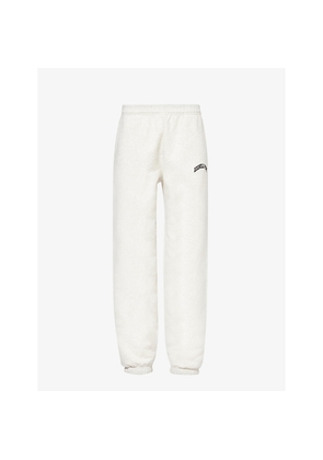 Womens Adanola Logo-Embroidered Tapered-Leg Cotton Jogging Bottoms