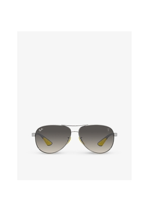 Womens Ray-Ban Rb8331M Scuderia Ferrari Metal Sunglasses