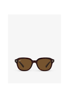 Womens Ray-Ban Rb4398 Erik Tortoiseshell Acetate Sunglasses