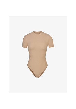 Womens Skims Fits Everybody High-Neck Stretch-Woven Body