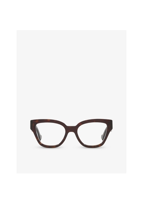 Womens Gucci Gg1424O Round-Frame Acetate Glasses