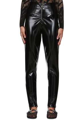 ALAÏA Black Stirrup Trousers