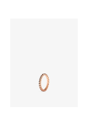 Van Cleef & Arpels Perlée 18ct Rose-Gold Ring
