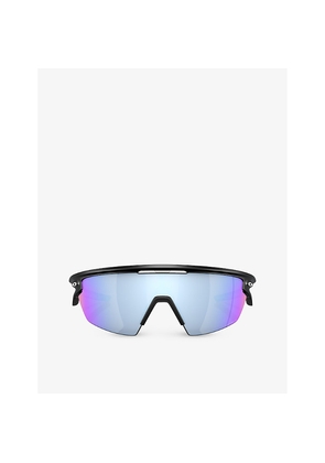 Womens Oakley Oo9403 SphaeraTM️ Shield-Frame Acetate Sunglasses