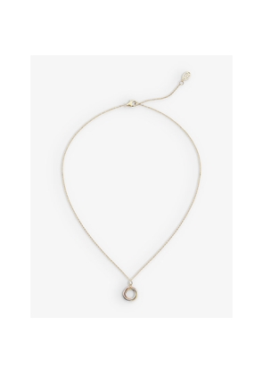 Cartier Trinity 18ct White, Rose, Yellow-Gold and 0.05ct Brilliant-Cut Diamond Pendant Necklace