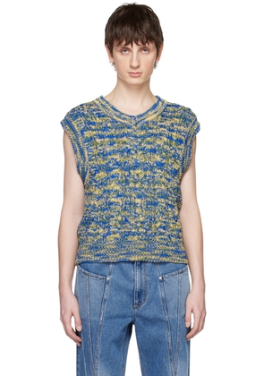 Andersson Bell Blue & Yellow Otreto Vest
