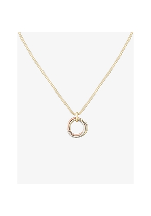 Cartier Trinity 18ct Rose, Yellow and White-Gold Necklace