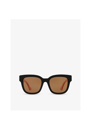 Gucci Gg0998S Square-Frame Acetate Sunglasses