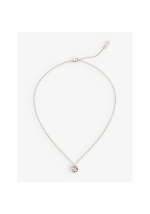 Cartier Trinity 18ct White, Rose, Yellow-Gold and 0.17ct Brilliant-Cut Diamond Pendant Necklace