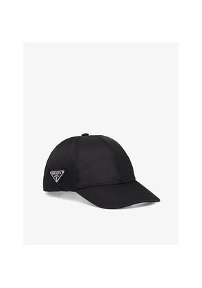Womens Prada Brand-Plaque Six-Panel Polyamide Baseball Cap
