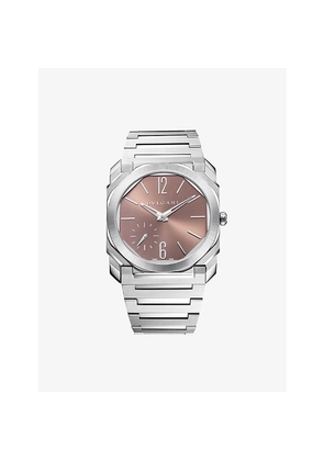 Mens Bvlgari Octo Finissimo Stainless-Steel Automatic Watch