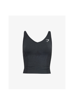 Womens Gymshark Vital Seamless 2.0 Stretch-Jersey Midi Tank Top