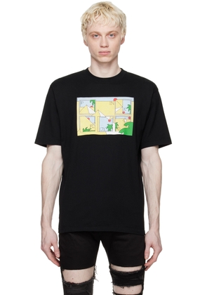 UNDERCOVER Black Printed T-Shirt