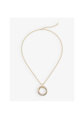 Cartier Trinity Medium 18ct White, Rose and Yellow-Gold Pendant Necklace