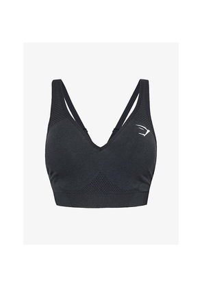 Womens Gymshark Vital Fitted Stretch-Woven Sports Bra