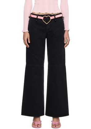 ioannes Black Combat Jeans