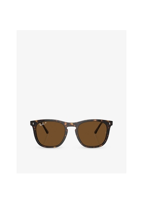 Womens Ray-Ban Rb2210 Square-Frame Propionate Sunglasses