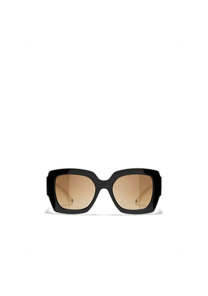 Womens Chanel Square-Frame Sunglasses