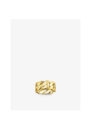 Thomas Sabo Links 18ct Yellow Gold-Plated Sterling Silver Ring