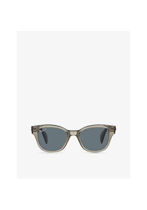 Womens Ray-Ban Rb0880S Square-Frame Propionate Sunglasses