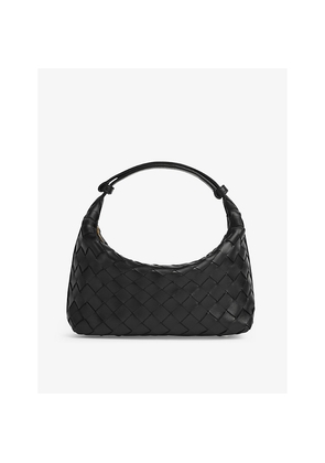Womens Bottega Veneta Wallace Mini Leather Top Handle Bag