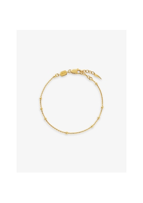 Womens Missoma Orb 18ct Yellow Gold-Plated Vermeil Sterling-Silver Chain Bracelet