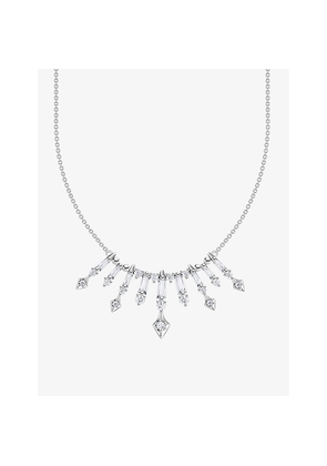 Womens Thomas Sabo Winter Sun Rays Sterling Silver and Zirconia Necklace