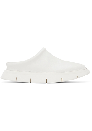 Marsèll White Intagliata Loafers