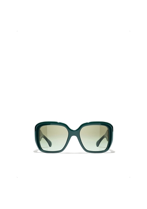 Womens Chanel Ch5512 Square-Frame Acetate Sunglasses