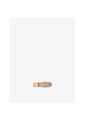 Panthère De Cartier 18ct Rose-Gold and Diamond Ring
