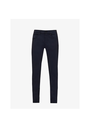 Mens 7 For All Mankind Brand-Patch Belt-Loop Regular-Fit Stretch-Denim Jeans