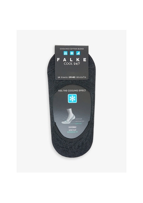 Mens Falke Cool 24/4 Low-Cut Cotton-Blend Socks