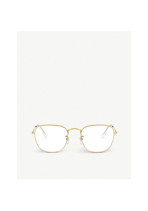 Ray-Ban Rx3857V Frank Metal Square-Frame Glasses