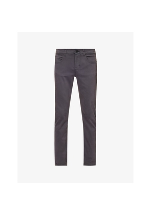 Mens 7 For All Mankind Brand-Patch Belt-Loop Regular-Fit Stretch-Denim Jeans