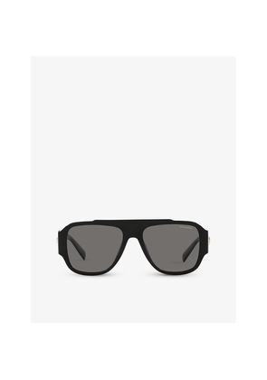 Womens Versace Ve4436U Pillow-Frame Acetate Sunglasses