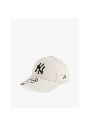 Mens New Era 9Forty New York Yankees Brand-Embroidered Cotton-Canvas Baseball Cap