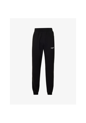 Mens Represent Owners' Club Text-Print Relaxed-Fit Cotton-Jersey Jogging Bottoms