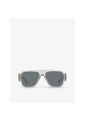 Womens Versace Ve4436U Pillow-Frame Acetate Sunglasses