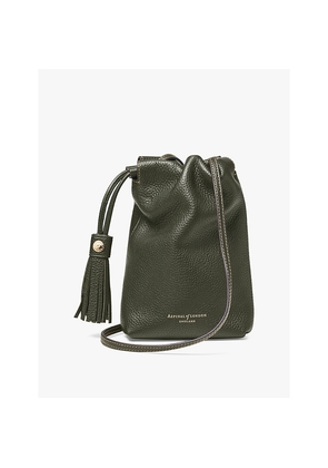 Womens Aspinal Of London Hudson Leather Cross-Body Bag