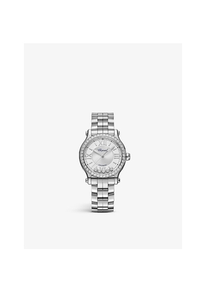 Chopard 278608-3004 Happy Sport Stainless-Steel and 1.49ct Diamond Self-Winding Mechanical Watch