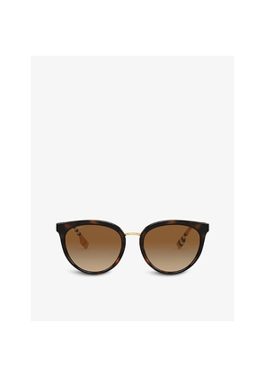 Womens Burberry Be4316 Phantos-Frame Sunglasses