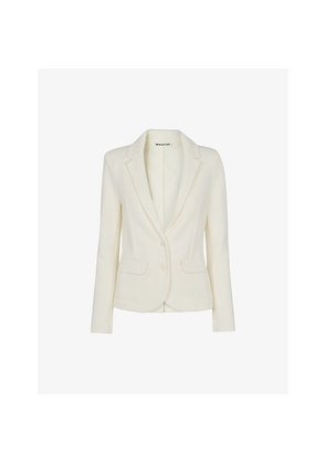 Womens Whistles Single-Breasted Cotton-Jersey Jacket