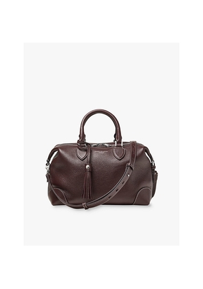 Aspinal Of London Hudson Leather Bowling Bag