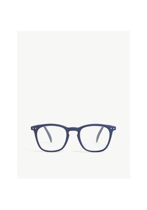 Mens Izipizi #E Reading Square-Frame Glasses +1