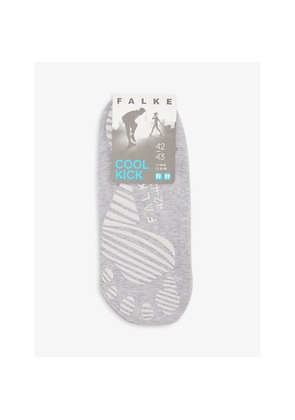 Mens Falke Cool Kick Brand-Print Woven Socks